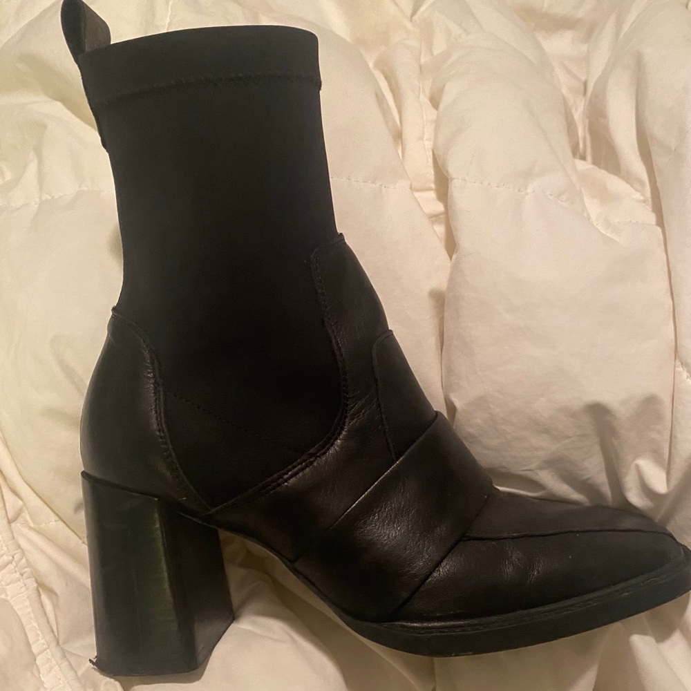 Black Sock Booties